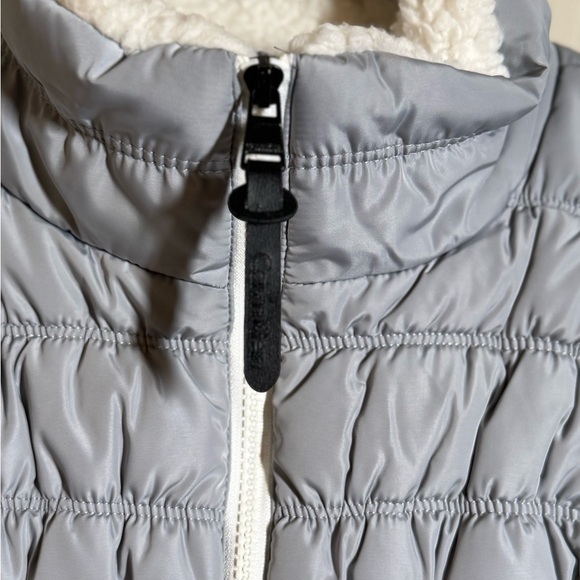 Calvin Klein Light blue and Cream Quilted Vest - Picture 3 of 10